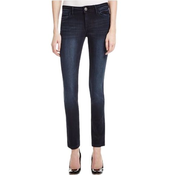 GUC DL1961 Florence Instasculpt Skinny Jeans in Topeka Wash 25 0 Mid Rise - Picture 1 of 14